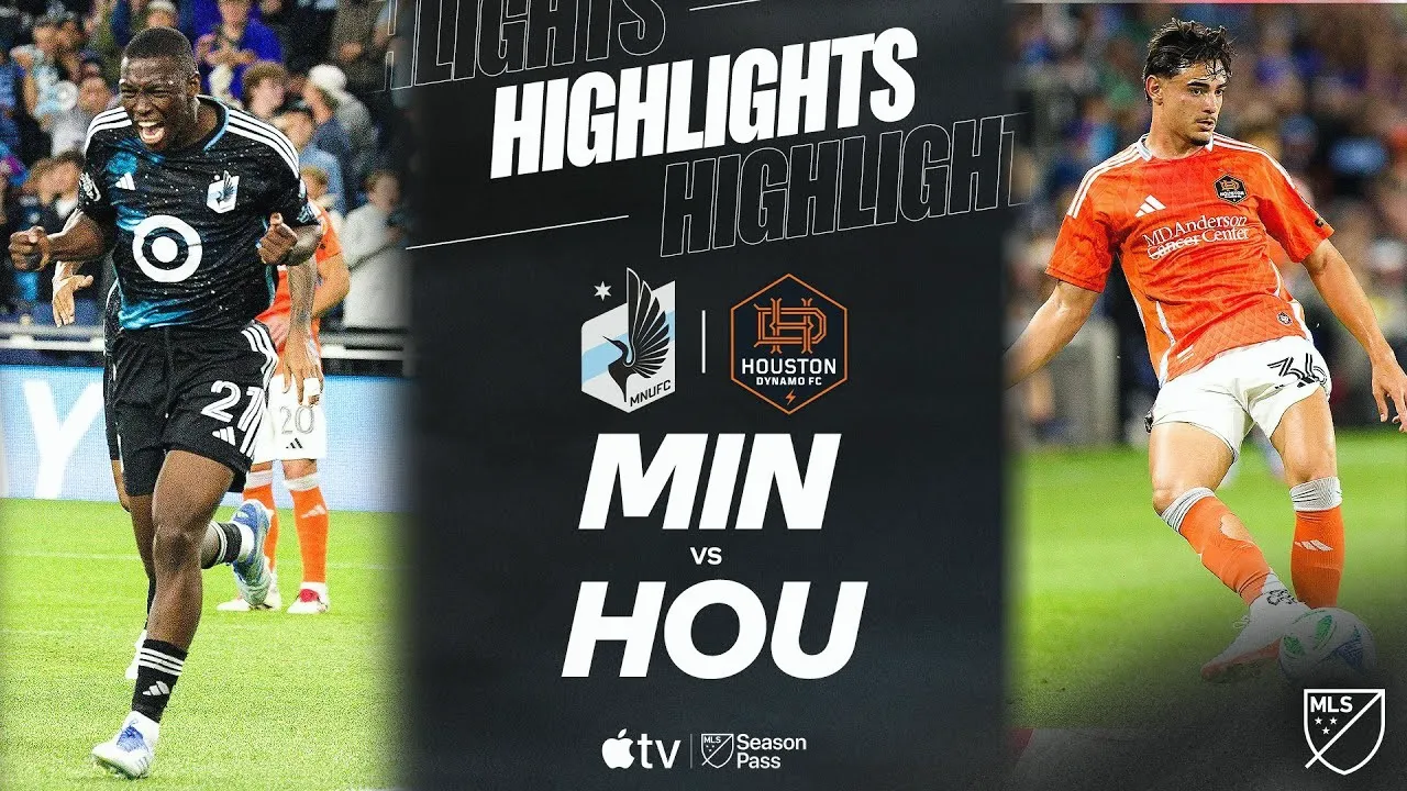 ดุเดือด! มินนิโซต้า ยูไนเต็ด ถล่ม ฮุสตัน ไดนาโม 3-1 ศึก MLS 2025/26 จาก dooball69.com 26 มิถุนายน 2568