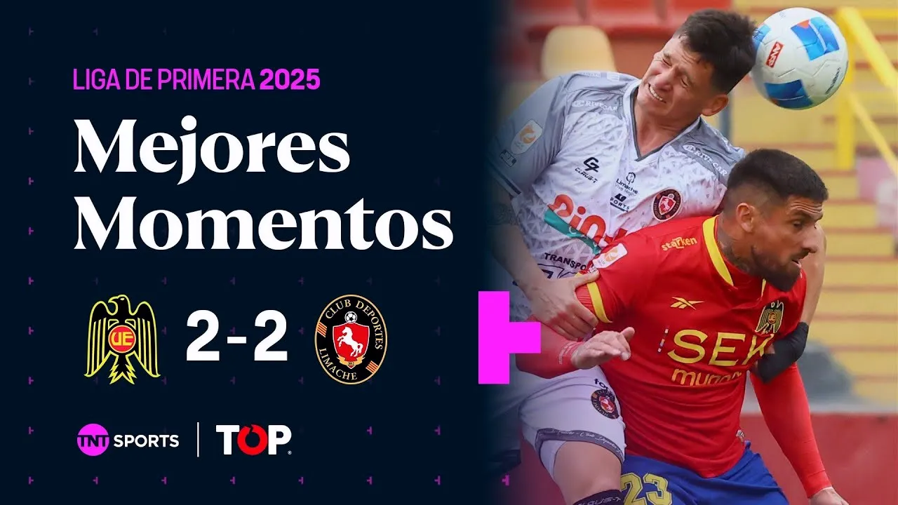 🇨🇱ไฮไลท์ฟุตบอล ชิลี พรีเมร่า ดิวิชั่น 2025 เสมอกันสนุก ยูเนี่ยน เอสปาโนล่า 2-2 เดปอร์ติส ลิมาเช่ 04/06/2568