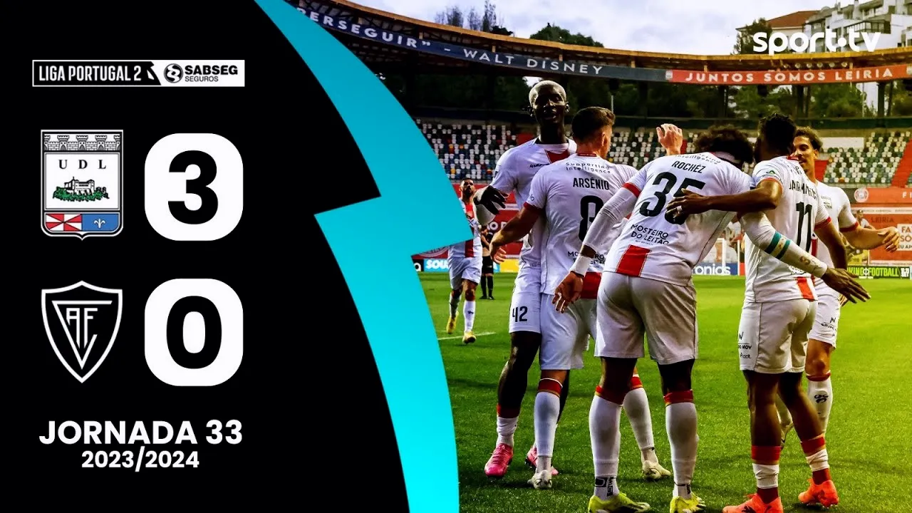 ไฮไลท์ฟุตบอลโปรตุเกส ดิวิชั่น2 อูเนียว ไลเรีย ชนะ อคาเดมีโค วิสุ 3-0 ศึก 14/05/2567 dooball69.com