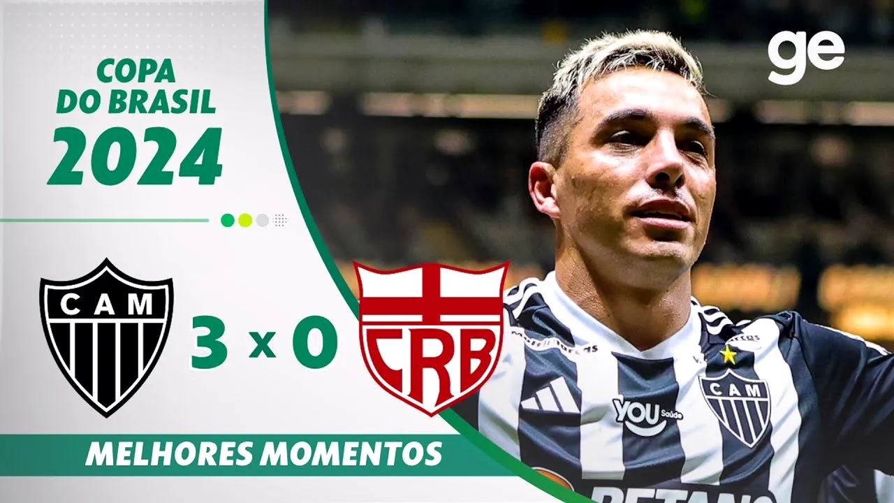 ไฮไลท์ฟุตบอล อัตเลติโก้ มิไนโร่ ชนะ ซีอาร์บี แม็คซิโอ้ 3-0 บราซิล คัพ 2024 08/08/2567 dooball69.com