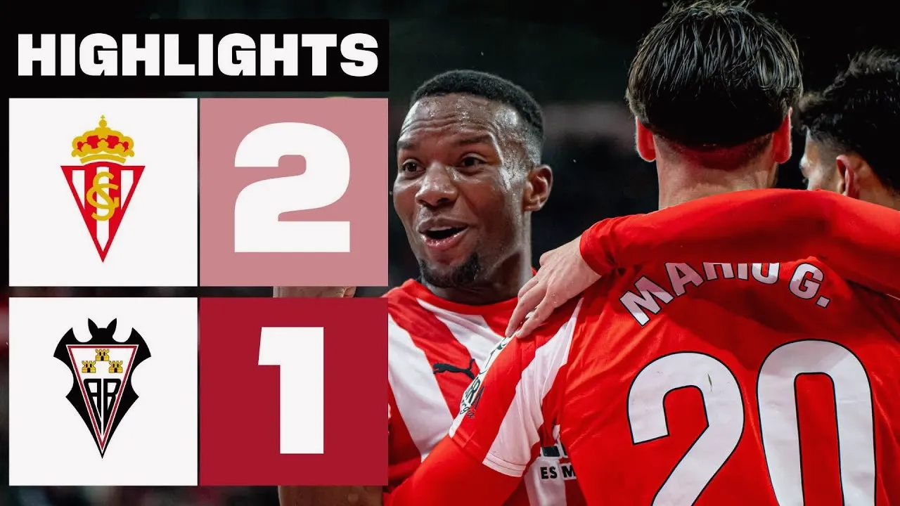 สมอลล์ไฮไลท์ฟุตบอล สปอร์ติ้ง กิฆอน 2-1 อัลบาเซเต้ ศึกอเดลันเต้ สเปน วันที่ 2 มีนาคม 2567