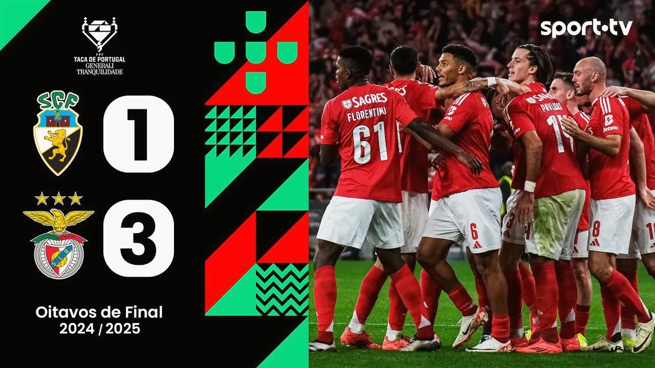 ดูไฮไลท์ฟาเรนเซ่ 1-3 เบนฟิก้า โปรตุเกส คัพ 15/01/2568 สำเร็จขุนพลเบนฟิก้าบุกชนะขาดลอยที่เว็บ dooball69.com