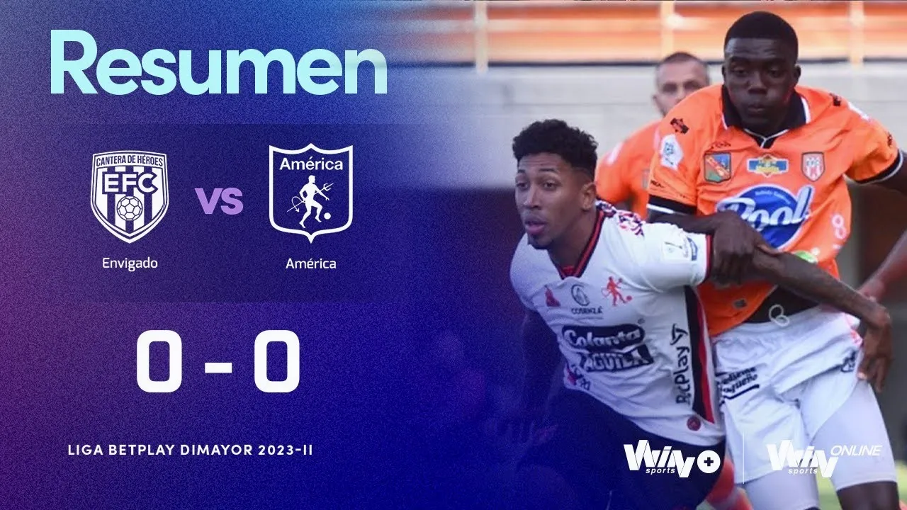 ไฮไลท์ฟุตบอล โคลอมเบีย พรีเมร่าเอ เอ็นบิกาโด เอฟซี เสมอ อเมริกา เด กาลี 0-0 จบเกมไร้สกอร์ ไม่มีทีมใดทำประตูได้