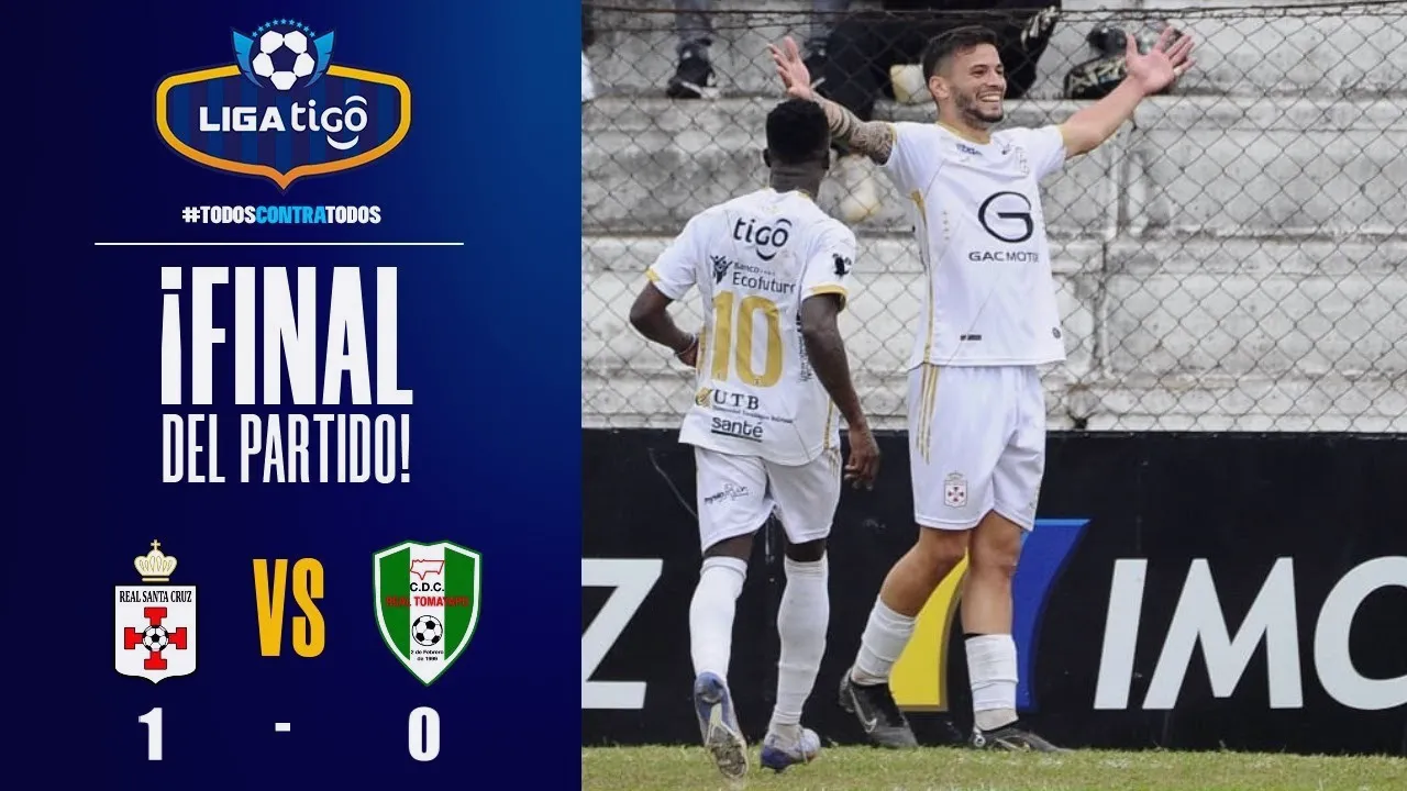 เรอัล ซานต้า ครูซ เฉือนชนะ เรอัล โทมายาโป้ 1-0 ศึกโบลิเวีย ลีกา เดอ ฟุตบอล พร็อม 2023