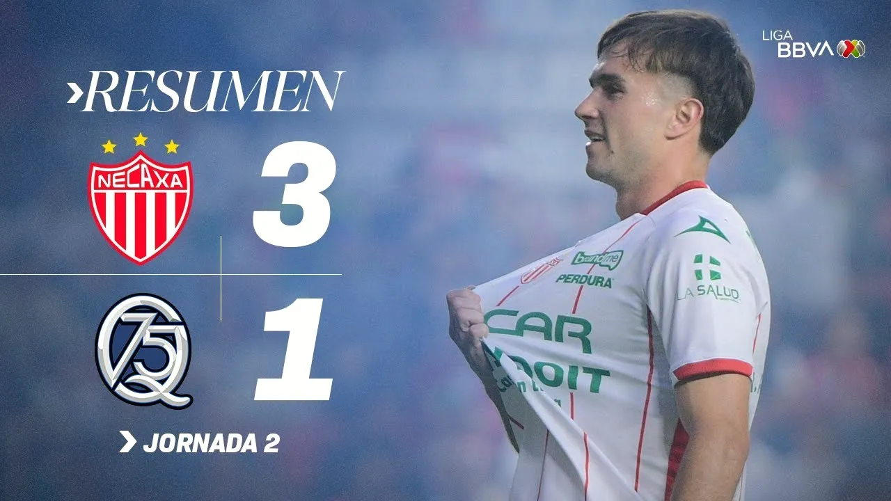 #ไฮไลท์บอลเด็ด! เนกาซ่าเปิดบ้านถล่มกัวเรตาโร่ เอฟซี 3-1 พรีเมร่าดิวิชั่นเม็กซิโก 19/07/2568