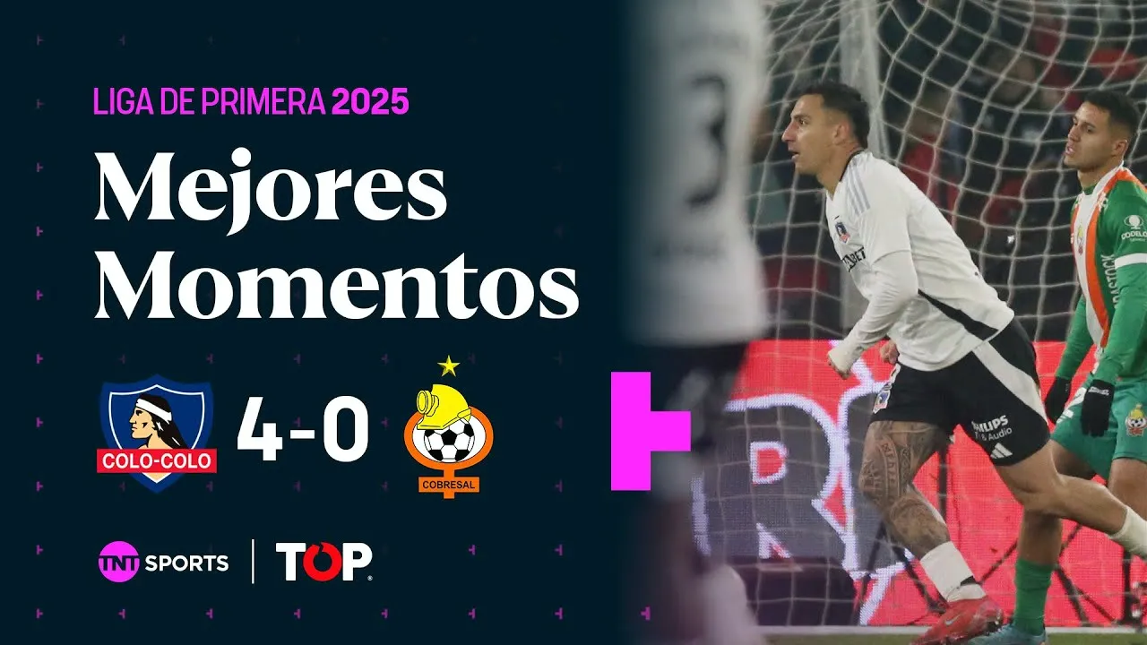 ไฮไลท์ฟุตบอลชิลี พรีเมร่า ดิวิชั่น 2025: โคโล โคโล่ ถล่ม โคเบรซอล 4-0 วันที่ 18/06/2568