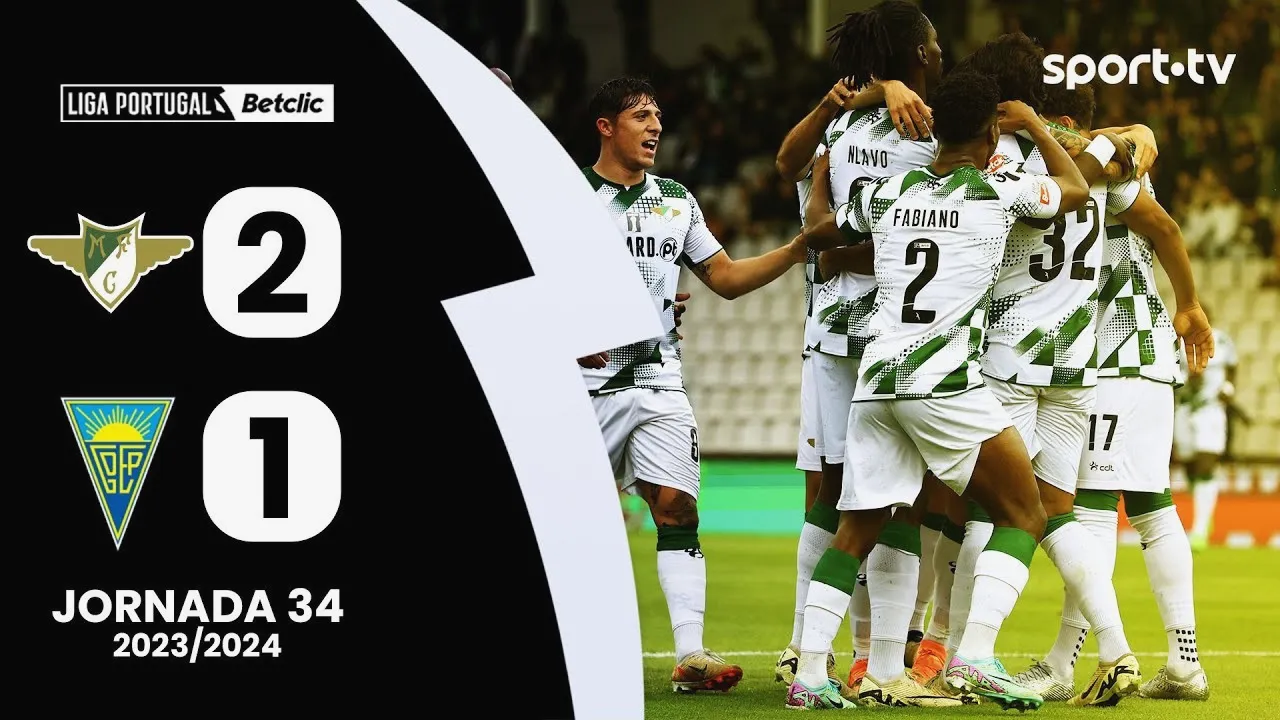 ไฮไลท์ฟุตบอล 19/05/2567 โมไรเรนเซ่ ชนะ เอสโตริล 2-1 ศึกลีกา ซาเกรส โปรตุเกส ฤดูกาล 2024