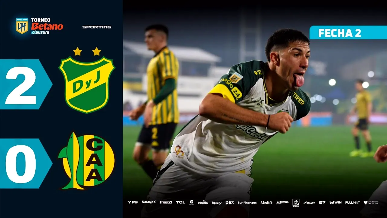 ไฮไลท์บอล เดเฟนซา วาย จัสติเชีย ดับเบิ้ลชนะ อัลโดซิวี่ 2-0 ศึกอาร์เจนติน่าพรีเมียร์ดิวิชั่น วันที่ 22 กรกฎาคม 2568
