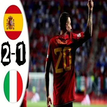 dooball69.com ขอเสนอไฮไลท์ฟุตบอล ยูฟ่า เนชั่น ลีก 2023 รอบรองชนะเลิศ ที่สเปนเฉือนเอาชนะอิตาลี ไปด้วยสกอร์ 2-1