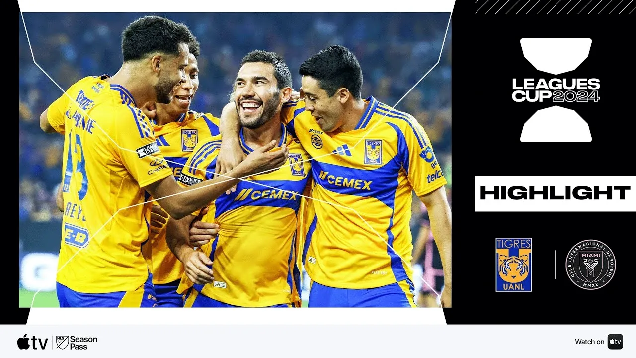 [ไทเกรส ยูเอเอ็นแอล 2-1 อินเตอร์ ไมอามี่] ส่งท้ายคอนคาเคฟ ลีก คัพ 2024 วันที่ 04/08/2567