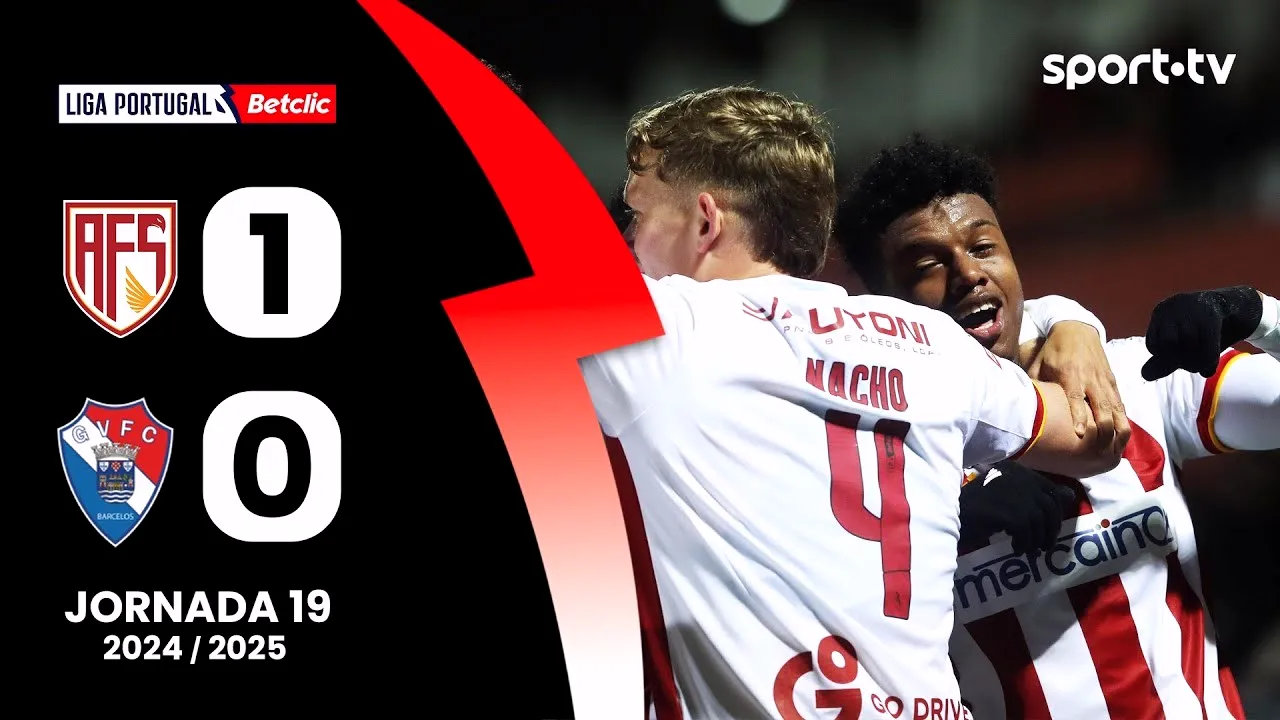 ไฮไลท์ฟุตบอล เอวีเอส ฟูเตโบล ชนะ กิล วิเซนเต้ 1-0 ศึกลีกา ซาเกรส โปรตุเกส 28 มกราคม 2568