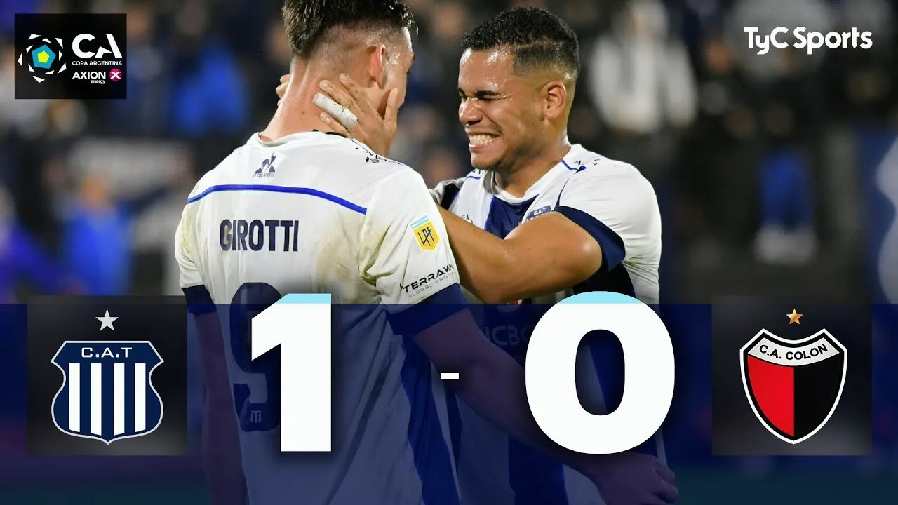 ทัลเลเรส กอร์โดบา เฉือน โคลอน 1-0 อาร์เจนติน่า คัพ 2024/25 เดือนมิถุนาฯ 07/06/2567