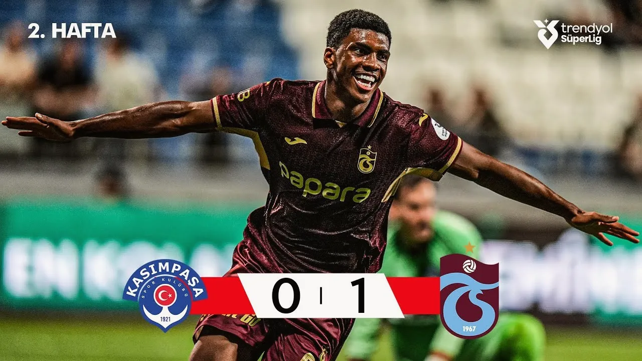 ไฮไลท์ฟุตบอล 19/08/2568 แทร็บซอนสปอร์ บุกชนะ คาซิมปาซ่า 1-0 ในศึกตุรกี ซุปเปอร์ลีก