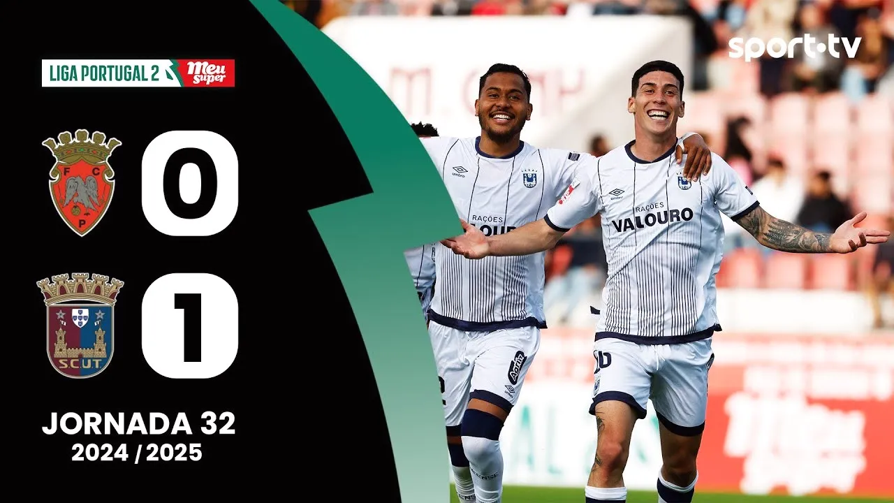 ไฮไลท์ฟุตบอล 06/05/2568 เปนาฟิลด์ปราชัยคาบ้านต่อยูเนี่ยน ตอร์เรียนเซ่ 0-1 ในศึกโปรตุเกส ดิวิชั่น2