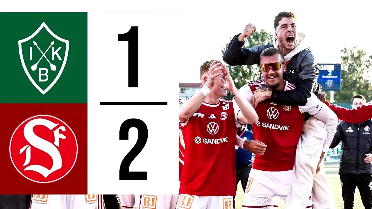 ไฮไลท์ฟุตบอล 28 มิถุนายน 2568 ไอเค บราเก้ 1-2 แซนด์ไวเค่นส์ สวีเดน ซูเปอร์เร็ตเท่น 2025 กระเด้งกระดอนเขียวขยี้ตาข่าย