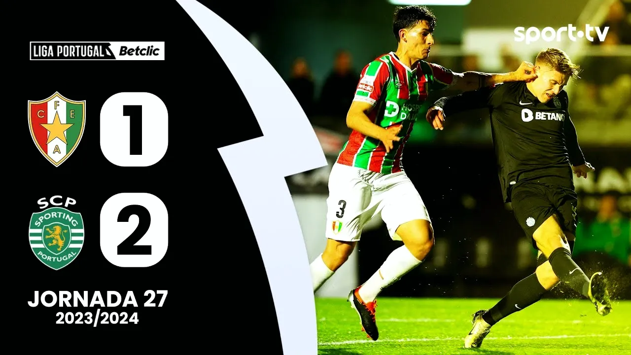 🔴ไฮไลท์ฟุตบอล ลีกา ซาเกรส โปรตุเกส 30/03/2567 : อมาดอร่า 1-2 สปอร์ติ้ง ลิสบอน สุดมันส์ ลุ้นตื้นเต้นครบรส