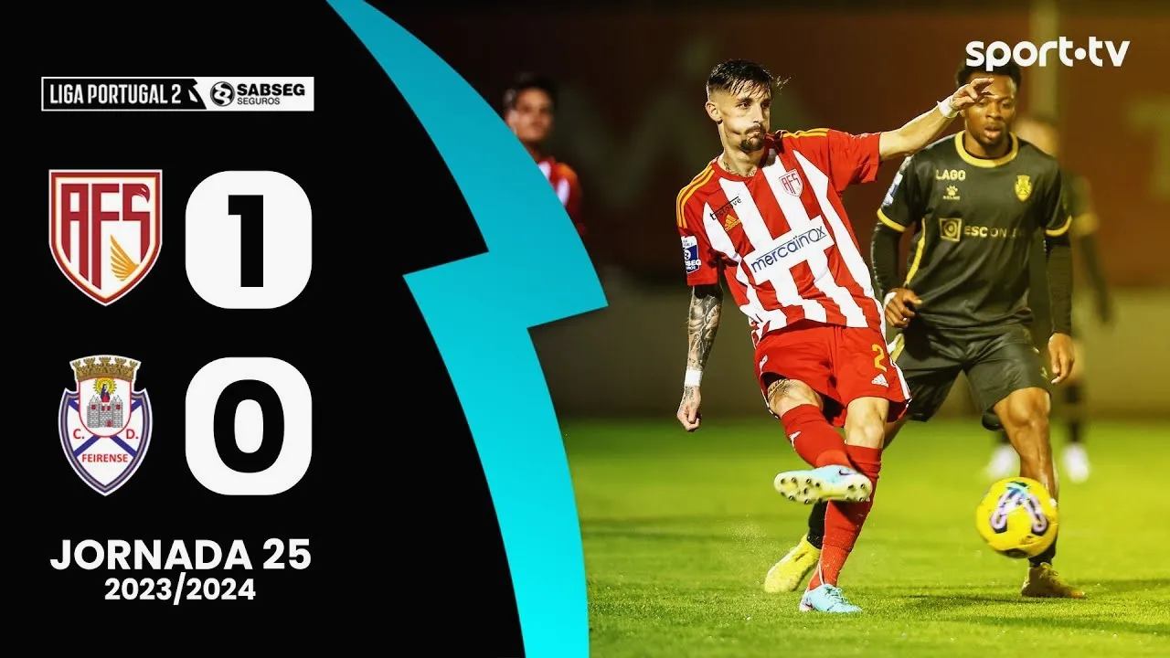 ไฮไลท์ฟุตบอลโปรตุเกส ดิวิชั่น2 เอวีเอส ฟูเตโบล เอสเอดี เฉือน เฟยเรนเซ่ 1-0 ศึก 2024/2025 วันที่ 12 มีนาคม 2567