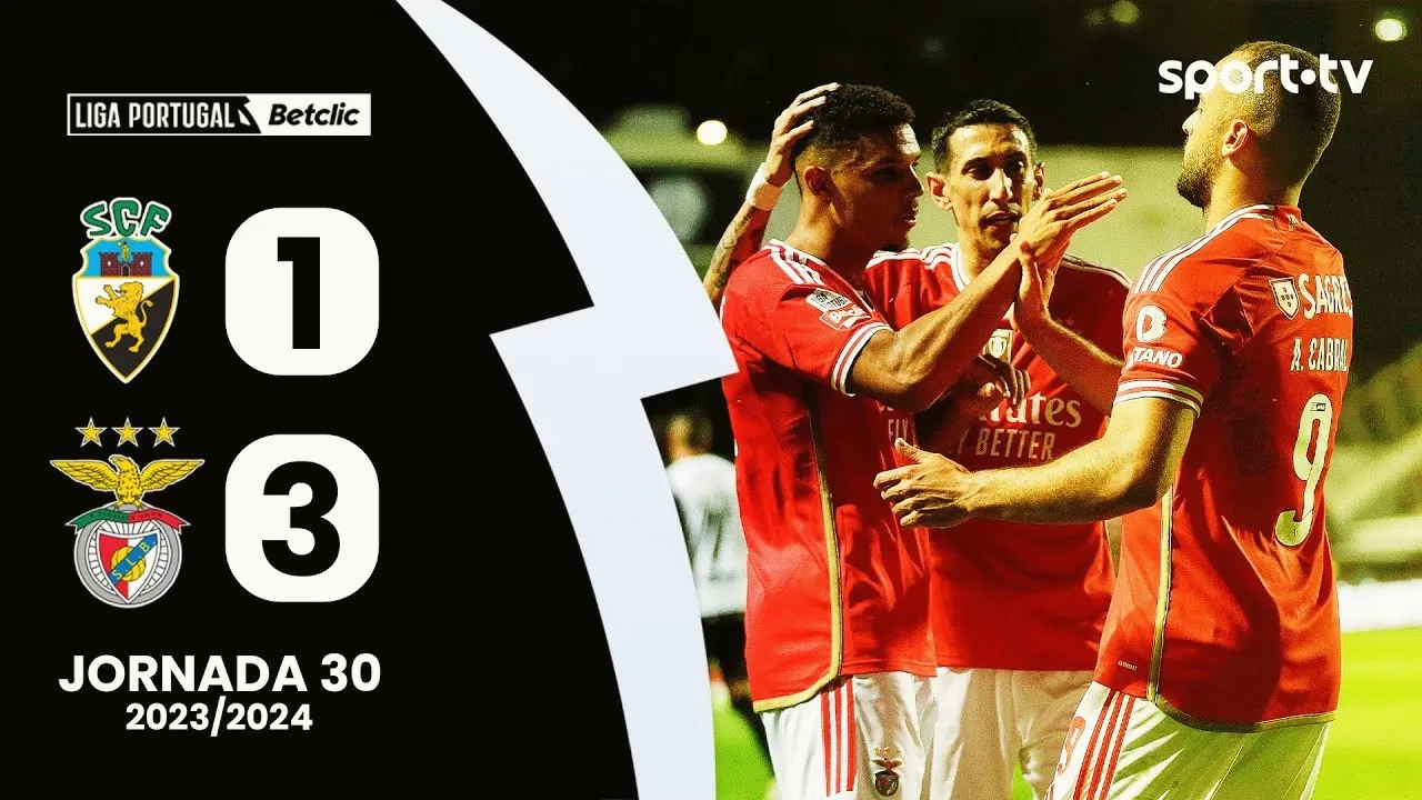 ไฮไลท์ฟุตบอล ลีกา ซาเกรส โปรตุเกส 2024 วันที่ 23/04/2567 ฟาเรนเซ่ พ่ายคาบ้าน 1-3 เบนฟิก้า dooball69.com