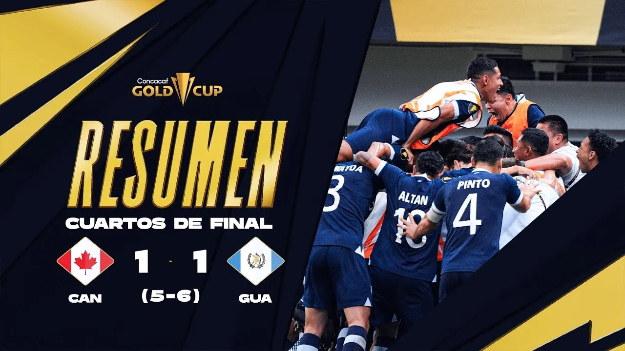 ไฮไลท์บอลสด คอนคาเคฟ โกลด์ คัพ 2025 แคนาดา เสมอ กัวเตมาลา 1-1 วันที่ 30 มิถุนายน 2568 dooball69.com