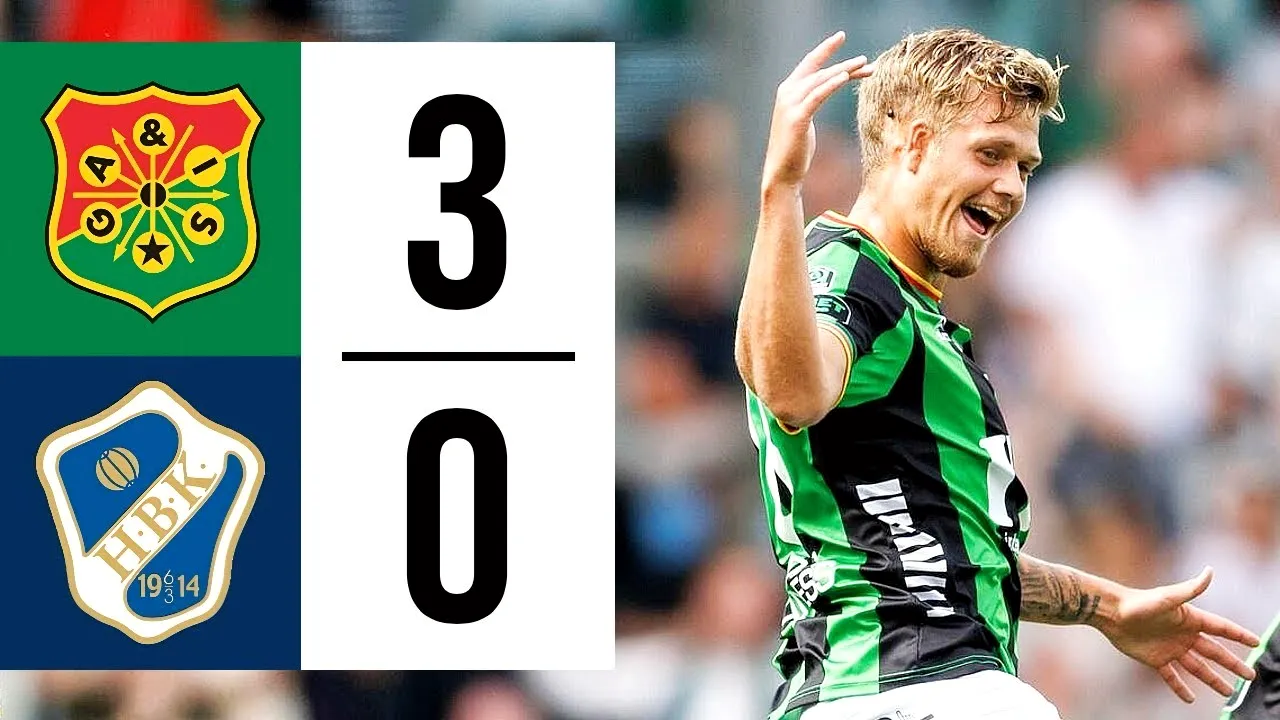 พาดหัวไฮไลท์ฟุตบอล 27/07/2568: จีเอไอเอส ถล่ม ฮาล์มสตัด 3-0 คว้าชัยศึกสวีเดน ออลสเวนส์คาน สุดเดือด