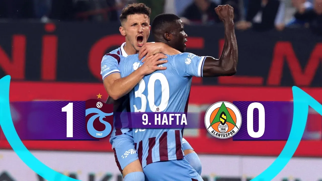 ไฮไลท์ฟุตบอลตุรกีซุปเปอร์ลีก 2023/24: แทร็บซอนสปอร์ เฉือน อลันยาสปอร์ 1-0 วันที่ 24 ตุลาคม 2566