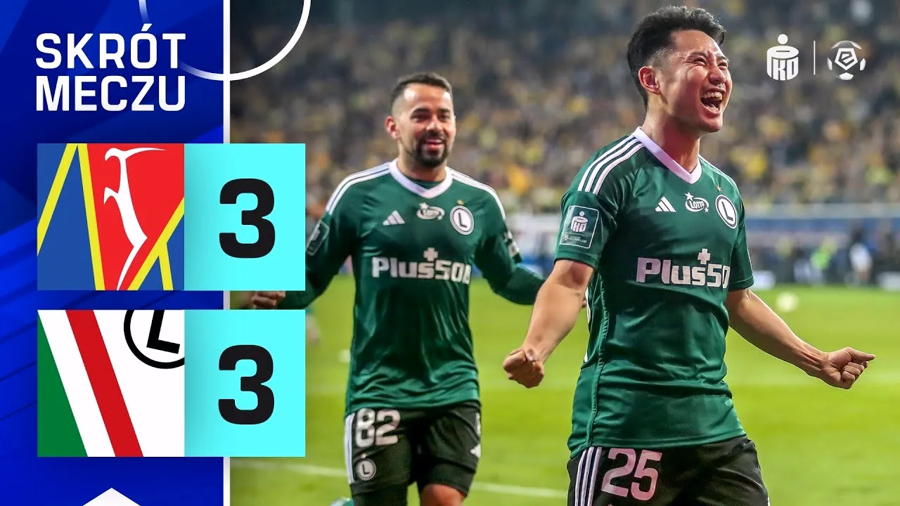ไฮไลท์ฟุตบอล มอเตอร์ รูบิน เปิดบ้านเจ๊าลีเกีย วอร์ซอว์ 3-3 ศึกโปแลนด์ เอ็คสตรัคลาซ่า วันที่ 11/03/2568