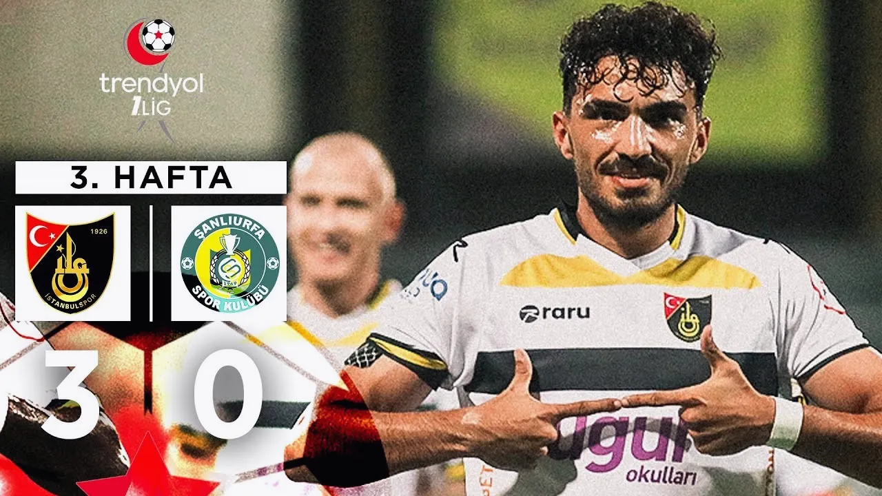 ไฮไลท์ อิสตันบูลสปอร์ ถล่ม ซานลิอูร์ฟาสปอร์ 3-0 ตุรกีดิวิชั่น2 วันที่ 27 สิงหาคม 2567 ใน dooball69.com