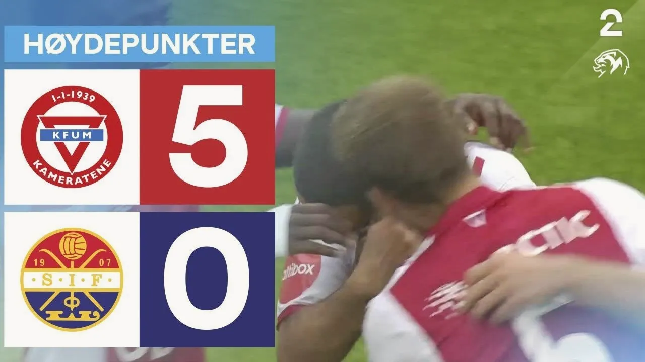 ไฮไลท์ฟุตบอลนอร์เวย์ ทิปเปลีเก้น 2025 เคเอฟยูเอ็ม ออสโล ถล่ม สตรอมก็อดเซ็ท 5-0 วันที่ 23 มิถุนายน 2568
