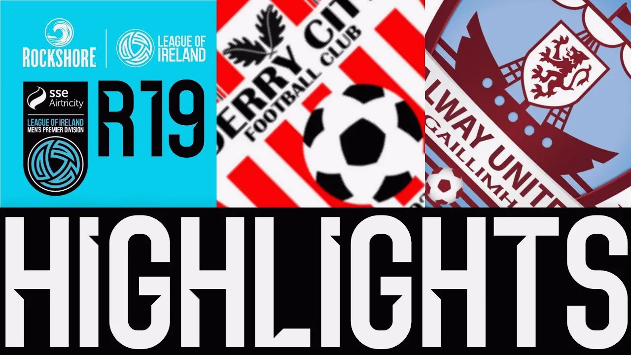 14 มิถุนายน 2568 – เดอร์รี่ ซิตี้ เสมอกัลเวย์ ยูไนเต็ด 1-1 ในศึกไอร์แลนด์ พรีเมียร์ลีก ฤดูกาลนี้ by dooball69.com