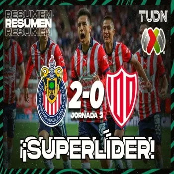 ชีวาส กัวดาลาจาร่า ซัดสองเม็ดปราบ เนกาซ่า เอาชนะ 2-0 ในศึกเม็กซิโก พรีเมร่า ดิวิชั่น dooball69.com