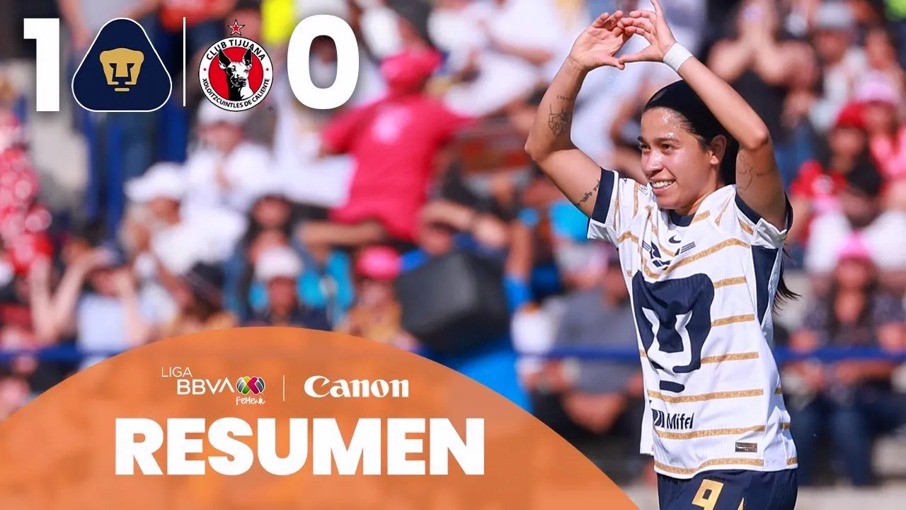 ไฮไลท์ฟุตบอล พูมาส ยูนัมหญิง เฉือนชนะ คลับ ติฮัวน่าหญิง 1-0 ของ เม็กซิโก ลีก้า เอ็มเอ็กซ์ โวเมน 18/03/2568 dooball69.com