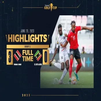 ดูไฮไลท์คอนคาเคฟ โกลด์คัพ 2023 ตรินิแดดถล่มเซนต์คิตส์และเนวิส 3-0 ในศึกฟุตบอลประจำคืนนี้ที่ dooball69.com