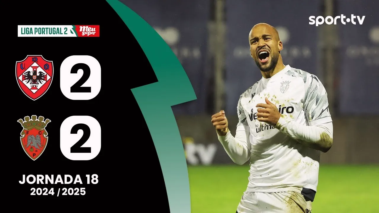 ไฮไลท์ฟุตบอล โอลิเวียเร็นเซ่ เปิดบ้านเจ๊า เปนาฟิลด์ 2-2 ศึกโปรตุเกส ดิวิชั่น2 ประจำวันที่ 21 มกราคม 2568