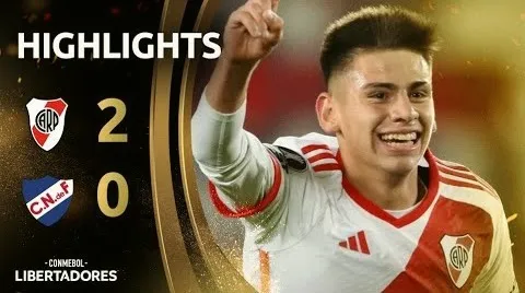 12 เมษายน 2567 โคปา ลิเบอร์ตาดอเรส 2024 ไฮไลท์ ริเวอร์เพลท 2-0 เนซิออนแนล มอนเตวิเดโอ คว้าชัยสนาม
