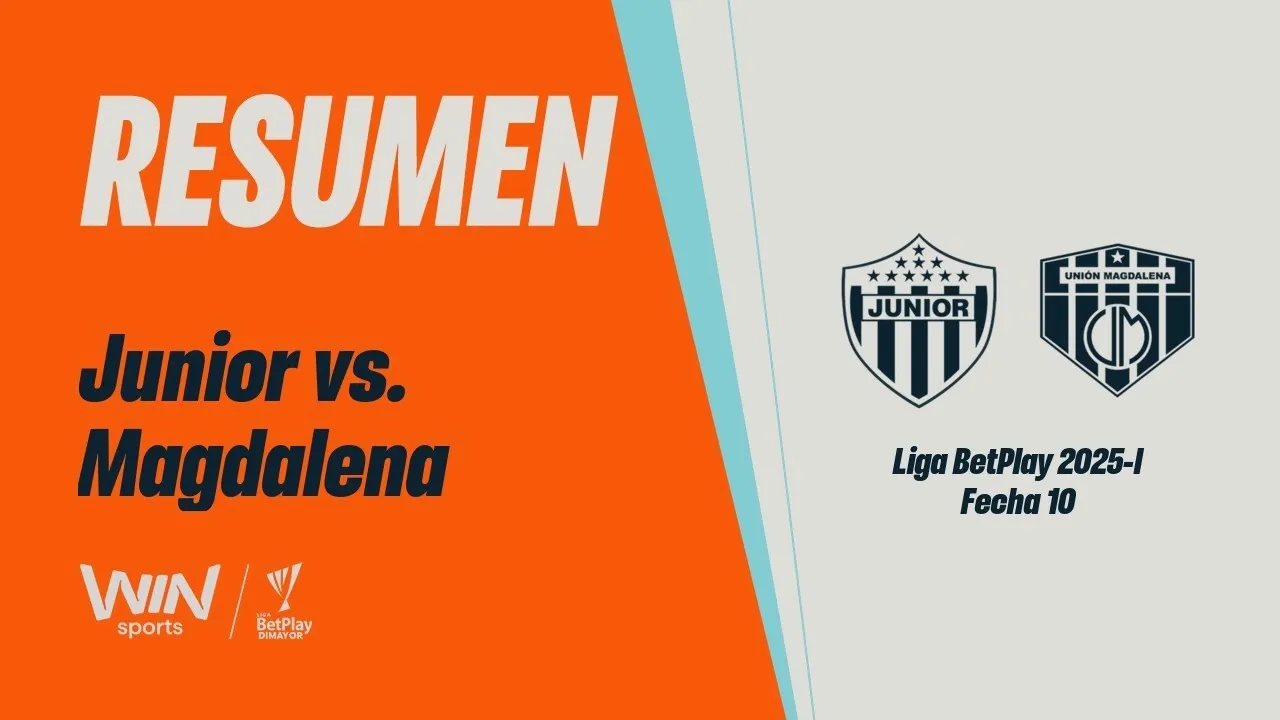 ดูไฮไลท์ฟุตบอล จูเนียร์ บาแรนคิลล่า เฉือน ยูเนี่ยน แมกดาเลนา 2-1 ศึกโคลัมเบีย พรีเมร่าเอ วันที่ 27 มีนาคม 2568