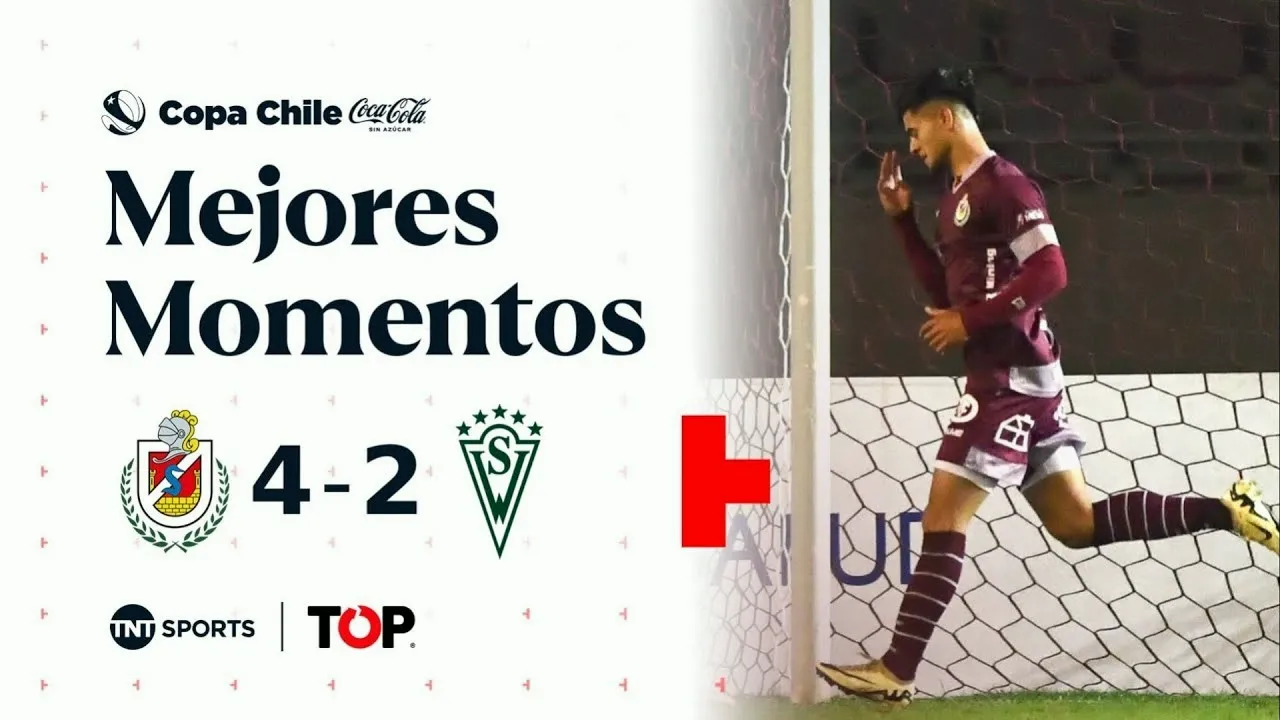 ไฮไลท์ฟุตบอล ดิปอร์เทส ลา เซเรน่า ชนะ ซานดิเอโก้ วันเดอเรอร์ 4-2 ในศึกชิลี คัพ 2025 วันที่ 10 กรกฎาคม 2568