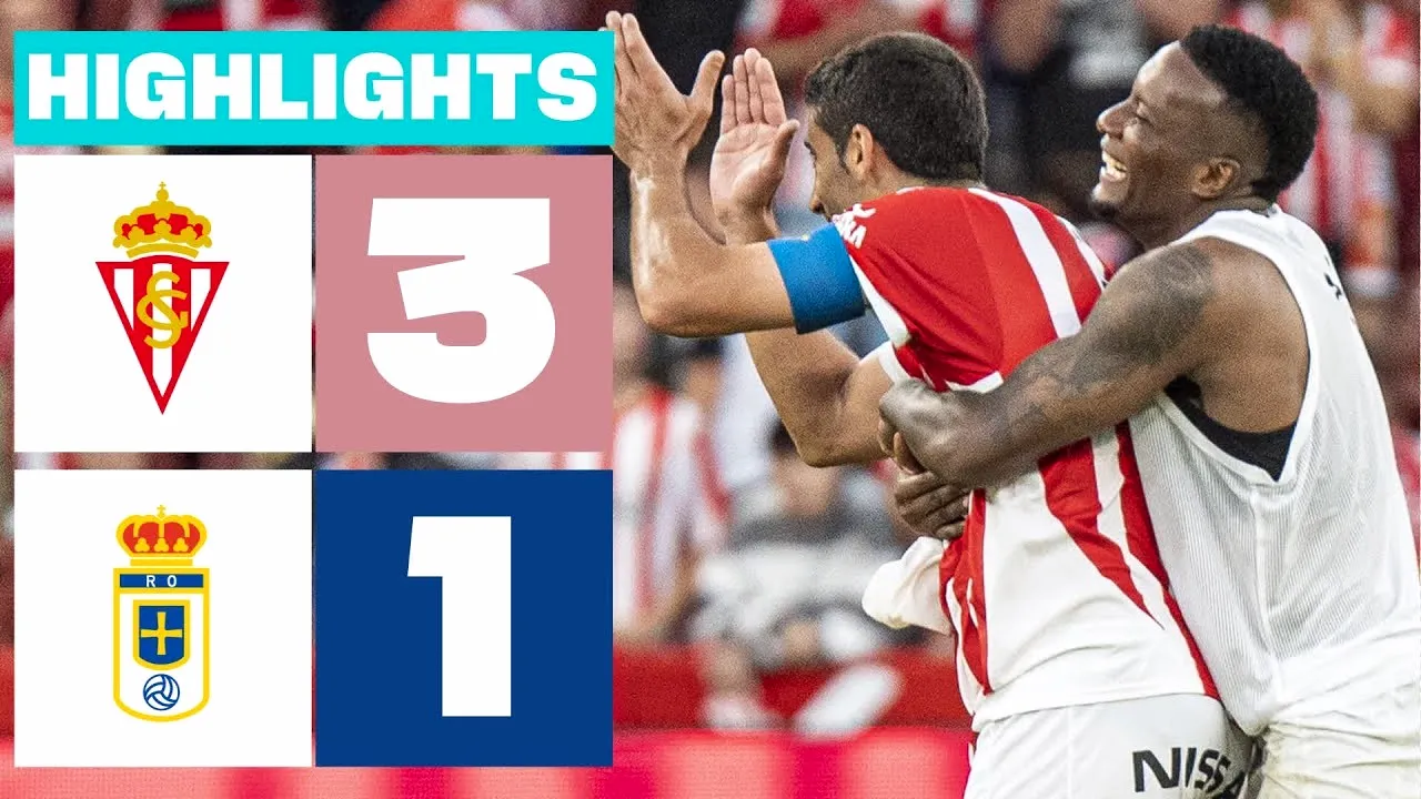 ไฮไลท์ฟุตบอล 08/09/2567 สปอร์ติ้ง กิฆอน เฉือน เรอัล โอเบียโด้ 3-1 ศึกอเดลันเต้ สเปน 2024