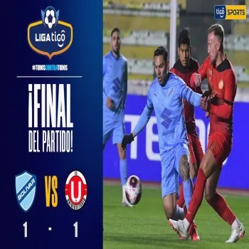 ไฮไลท์ฟุตบอลโบลิเวีย ลีกา เดอ ฟุตบอล พร็อฟ โบลิวาร์ เสมอ FC Universitario 1-1 รับชมไฮไลท์ได้ที่ dooball69.com