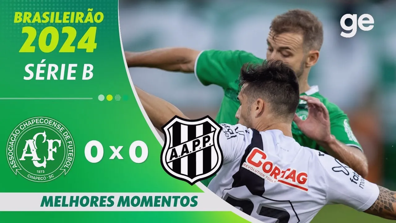 dooball69.com ขอเสนอไฮไลท์ฟุตบอล บราซิล ซีรี่ย์บี 2024 ชาเปโคเอนเซ่ 0-0 ปอนเต เปรตา เสมอหวุดหวิด เกมรุกไร้คม วันที่ 22 พฤษภาคม 2567