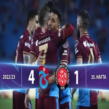 ไฮไลท์บอลแทร็บซอนสปอร์ถล่มคารากูมรัค 4-1 ศึกตุรกีซุปเปอร์ลีก 2022/23 สุดเดือด dooball69.com