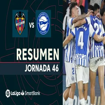 ไฮไลท์ฟุตบอล dooball69.com เลบานเต้ 0-1 อลาเบส ศึกเซกุนด้า สเปน 2022/23 เพลย์ออฟเลื่อนชั้นรอบชิงชนะเลิศ เจ้าบ้านพ่ายรวดเด็ด