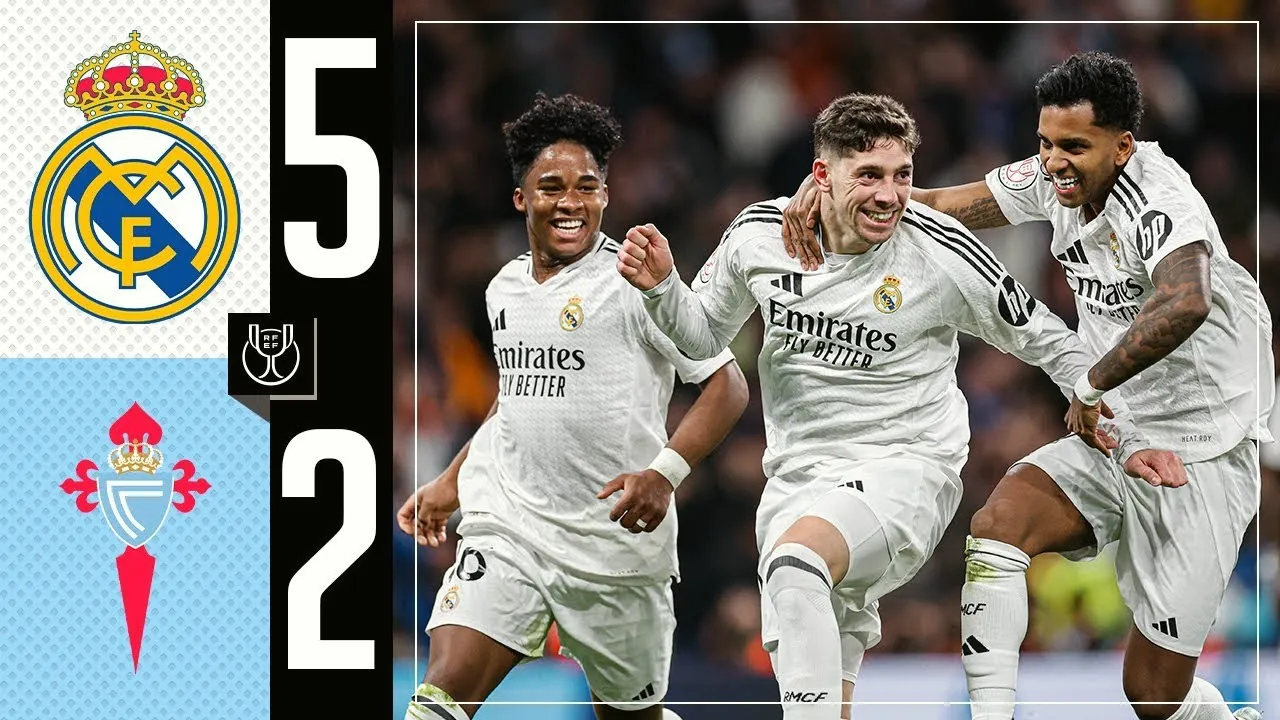 ไฮไลท์เต็มทุกรายการ เรอัล มาดริด ซัด เซลต้า บีโก้ ศึกฟุตบอลโคปา เดล เรย์ สเปน 17/01/2568 dooball69.com