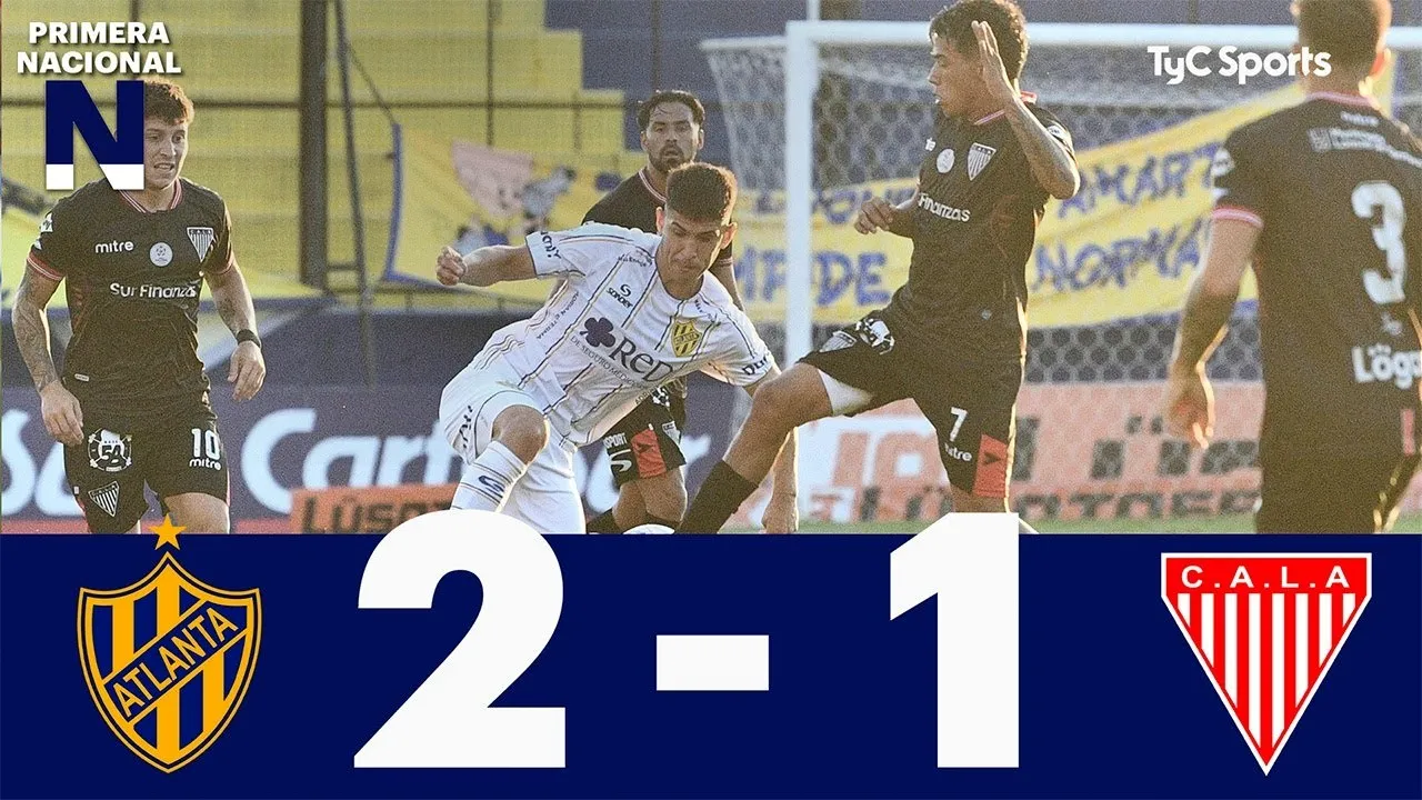 #ไฮไลท์ฟุตบอล แอตเลติโก้ แอตแลนต้า ชนะ ลอส อันเดส 2-1 อาร์เจนติน่า ดิวิชั่น2 ฤดูกาล2025 ล่าสุด18/03/2568
