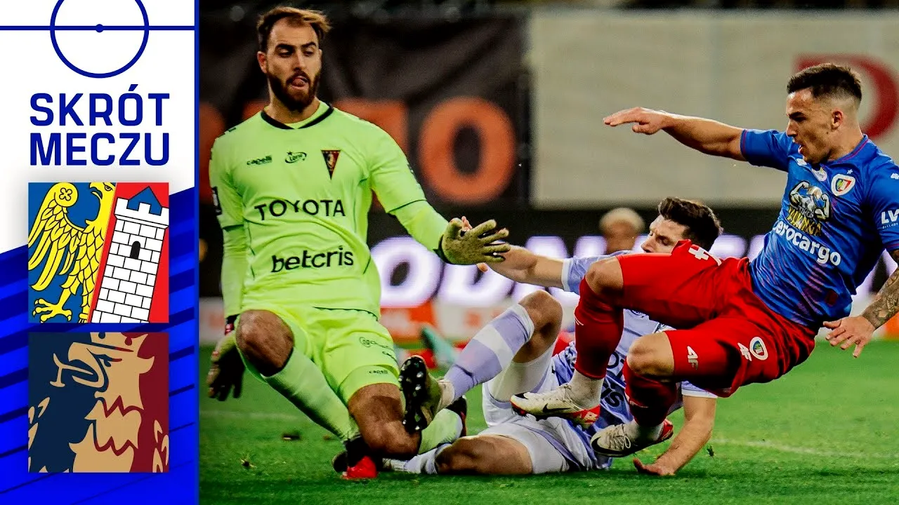 ไฮไลท์ฟุตบอล ปิแอส กลิวิส เปิดบ้านเสมอกับ โปกอน 0-0 ในศึกโปแลนด์ เอ็คสตรัคลาซ่า ฤดูกาล 2023 วันที่ 21 ตุลาคม 2566