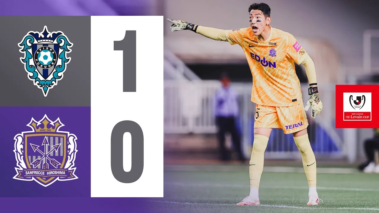 อวิสปา ฟูกูโอกะ เฉือน ซานเฟรซเซ่ ฮิโรชิม่า 1-0 ลุยอุ่นเครื่องเจ้าลีกคัพญี่ปุ่น 05/06/2568