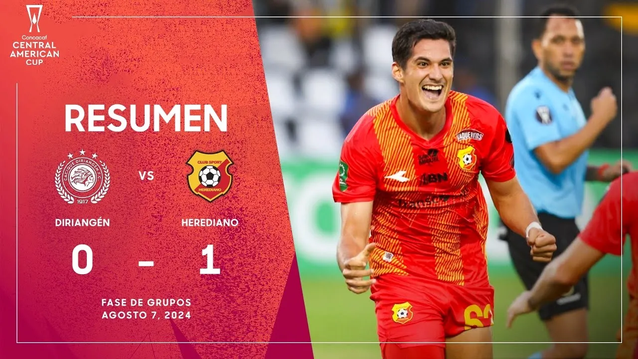 ไฮไลท์ฟุตบอลคอนคาเคฟ เซนทรัล อเมริกา คัพ 2024 ดิเรียนเกนแพ้เฮเรดิอาโน่ 0-1 ศึกส่งท้าย 08/08/2567