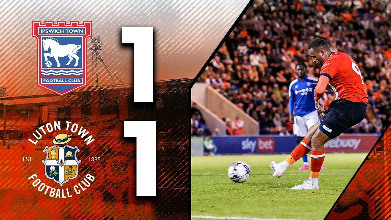 ดูไฮไลท์อิปสวิช 1-1 ลูตัน ทาวน์ เกมอุ่นเครื่องสโมสร ศึกกระชับมิตรสุดดุเดือด dooball69.com