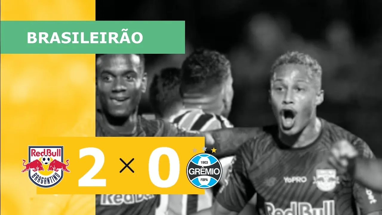 สกอร์ช็อค! บรากันติโน้ 2-0 เกรมิโอ้ ปอร์โต้ ศึกบราซิลซีรี่ย์เอ ฤดูกาล2023 วันที่ 15/09/2566