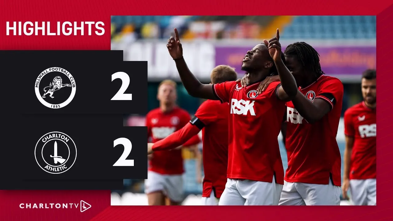 มิลล์วอลล์ เปิดบ้านเจ๊าชาร์ลตัน แอธเลติก 2-2 สู้สุดมัน เกมอุ่นเครื่องกระชับมิตรสโมสร dooball69.com