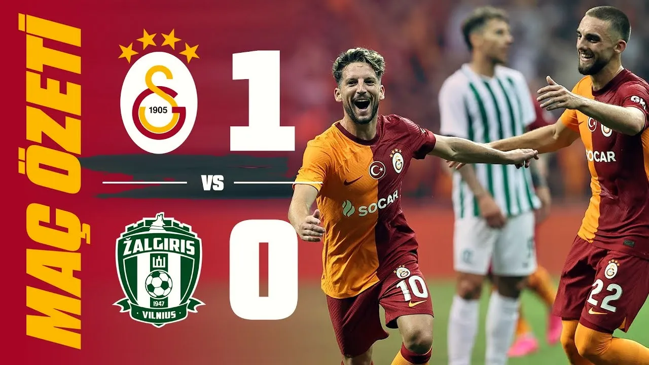 กาลาตาซารายเฉือนซัลกิริส วิลนิอุส 1-0 ประตูเด็ดศึกยูฟ่าแชมเปี้ยนส์ลีกดุเดือด